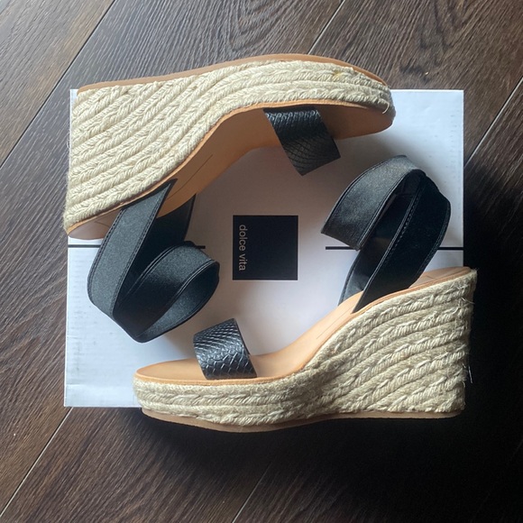 Dolce Vita espadrille wedge sandal